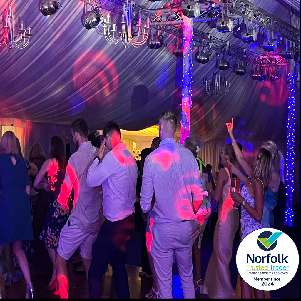 Bingo turning into a packed disco at Dunston Hall
