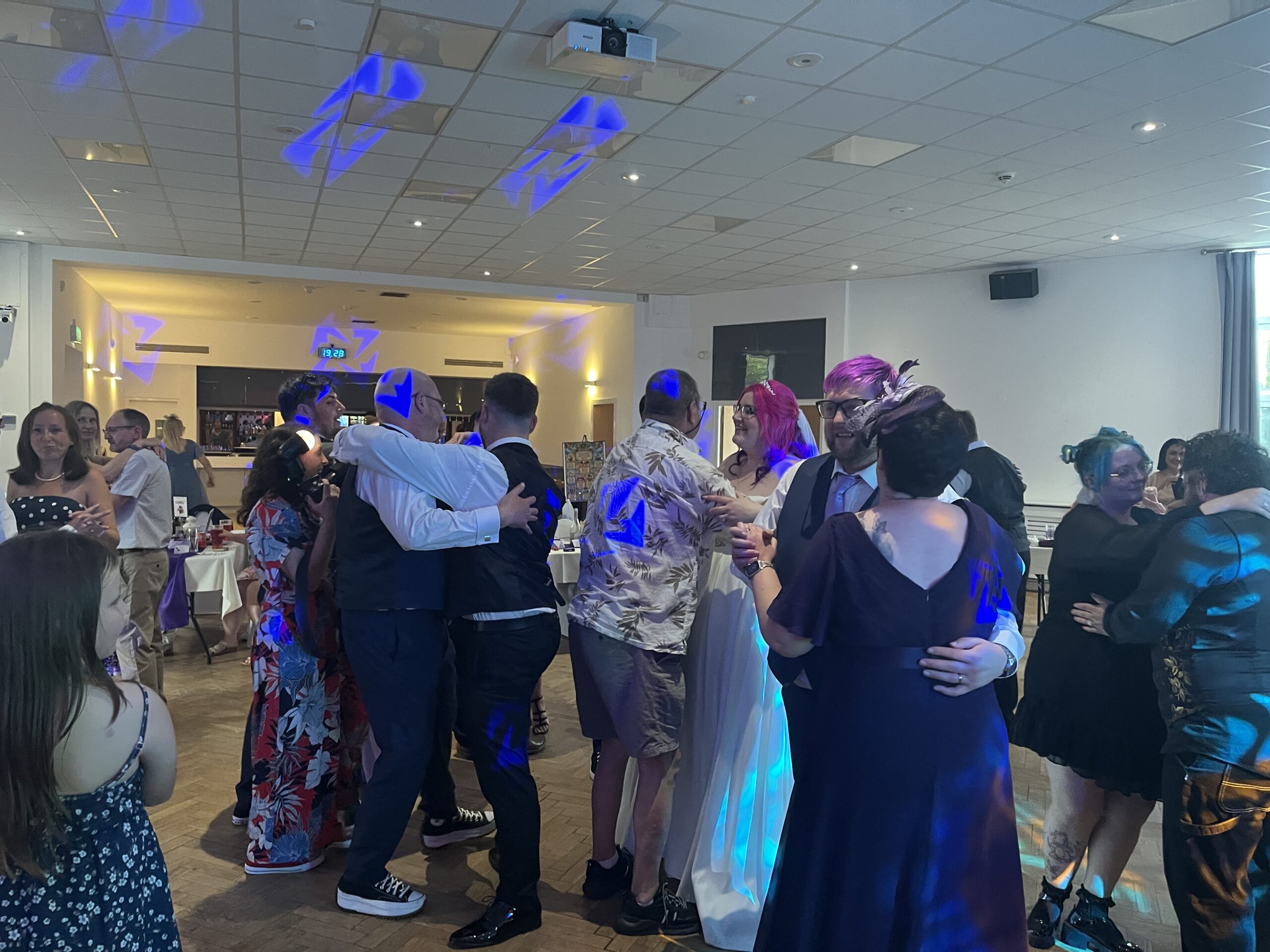 Packed Dancefloor, Norfolk wedding, photo 2